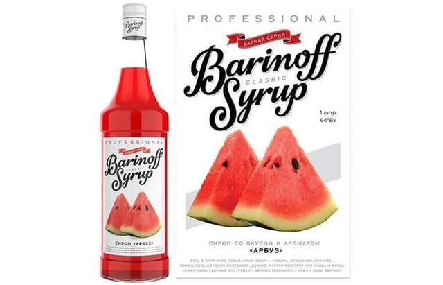 Сироп Баринофф Арбуз 1л