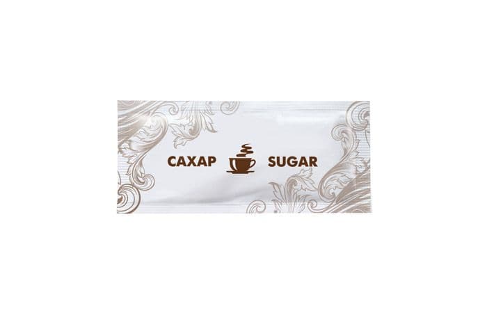 Сахар порционный пакетик 10г стандартный дизайн 10кг 2