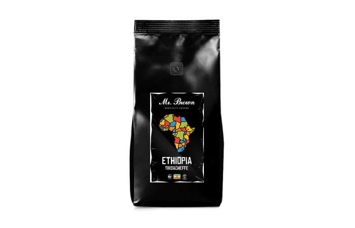 Mr.Brown Specialty Coffee «Ethiopia Yirgacheffe» кофе в зернах 1кг 1