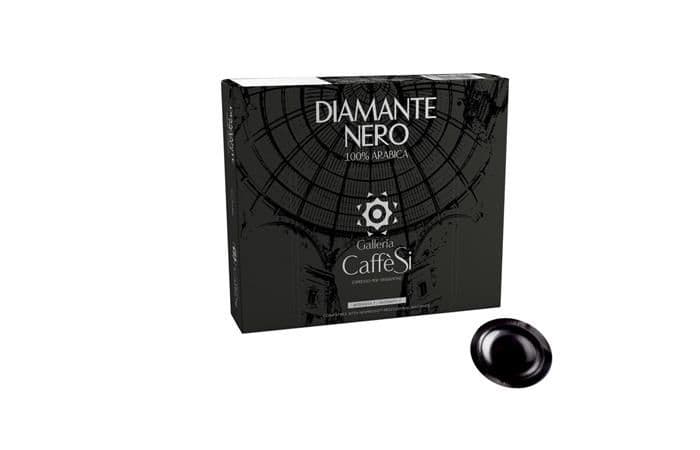 Кофе молотый в капсулах ДИАМАНТЕ НЕРО, 50шт/упак,100% Арабика, Италия. 1