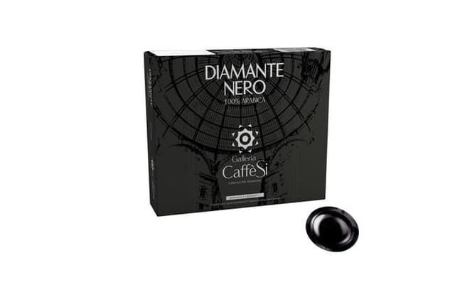 Кофе молотый в капсулах ДИАМАНТЕ НЕРО, 50шт/упак,100% Арабика, Италия.