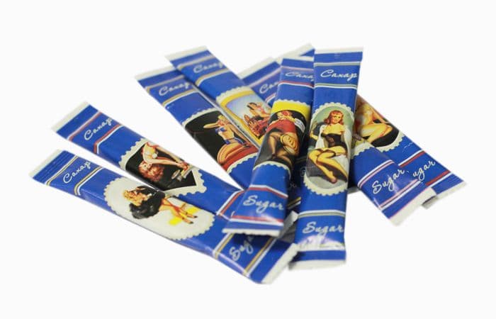 Сахар порционный стик 5г «Девушки Ретро» 10кг 1