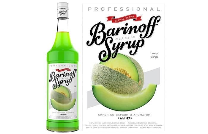Сироп Баринофф Дыня 1л 1