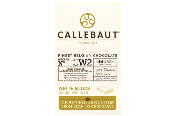 Callebaut - Белый шоколад (CW2NV-132) блок 5кг 3