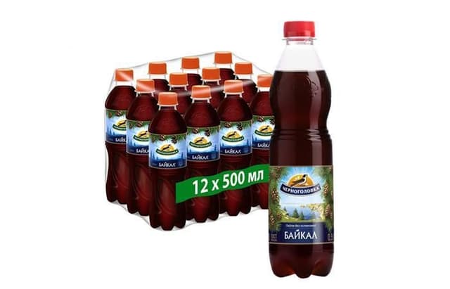 (Ч/З) Черноголовка Байкал 0,5л, ПЭТ, в упаковке по 12шт