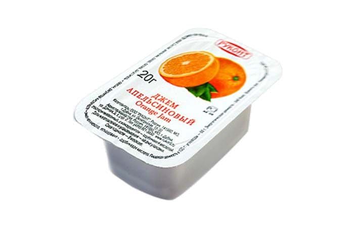 Руконт [апельсин] джем фруктовый порционный 140х20г 2