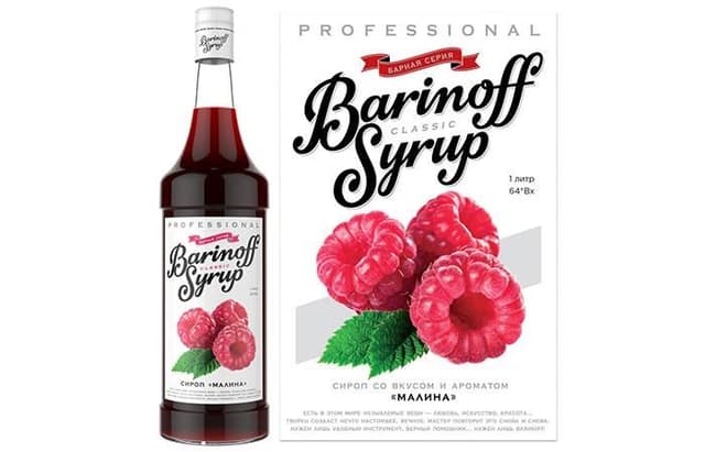 Сироп Баринофф Малина 1л