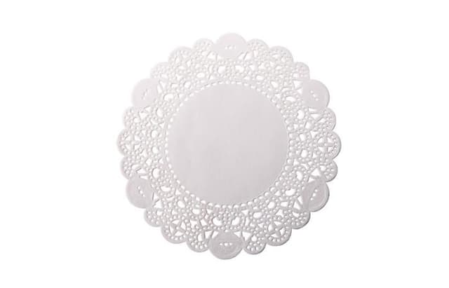 Салфетки ажурные (долис), бумажные, белые, d-10см, в упаковке по 250шт., в коробке 8*250шт