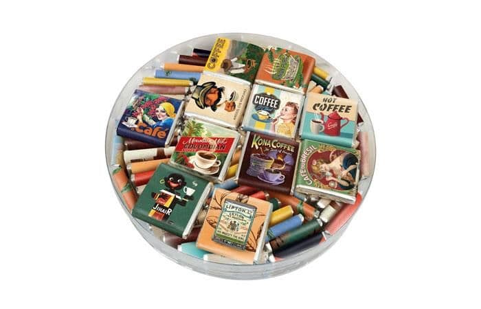 Шоколад коллекционный «Coffee Story» 100х5г молочный, серебро 1