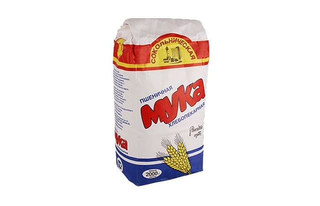 Мука Сокольническая в/с 2кг [коробка 6 шт.]