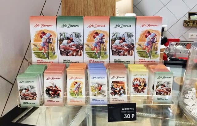 Подставка под шоколад 27 и 100г 435х200х130мм универсальная