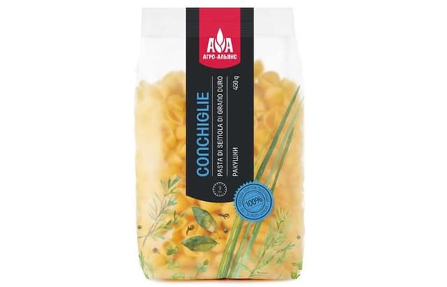 Агро-Альянс – Ракушки (Conchiglie) 450г, в коробке по 20шт.