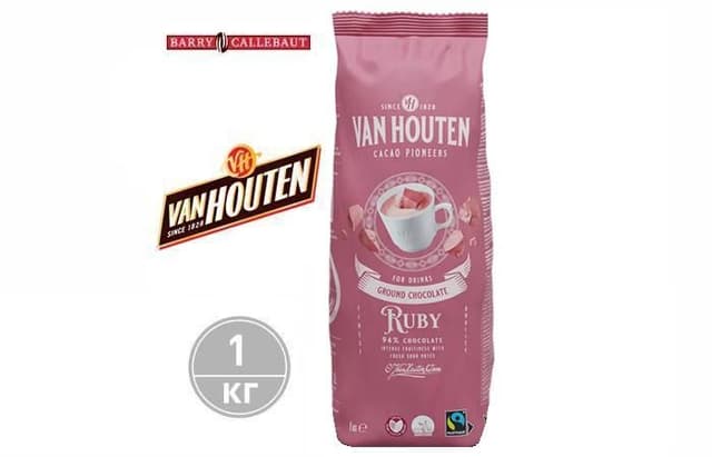 Van Houten – Горячий шоколадVH Ground Ruby Chocolate Drink (VM-54621-V17), 1кг