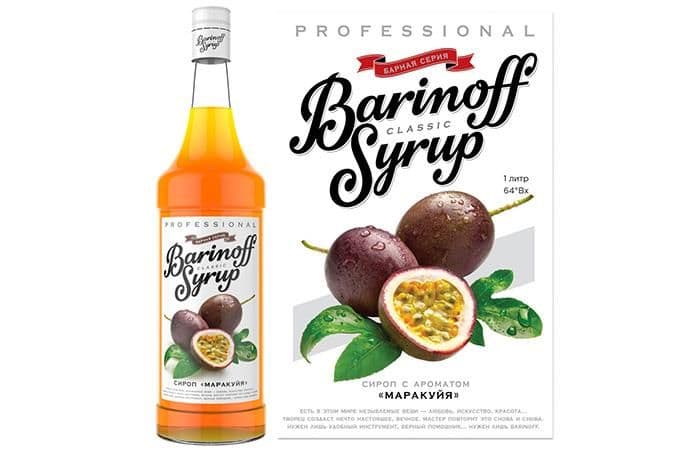 Сироп Баринофф Маракуйя 1л 1