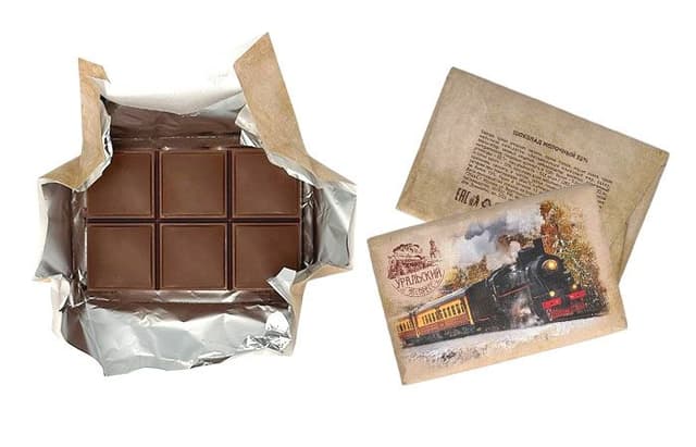 Шоколад с логотипом клиента 50г