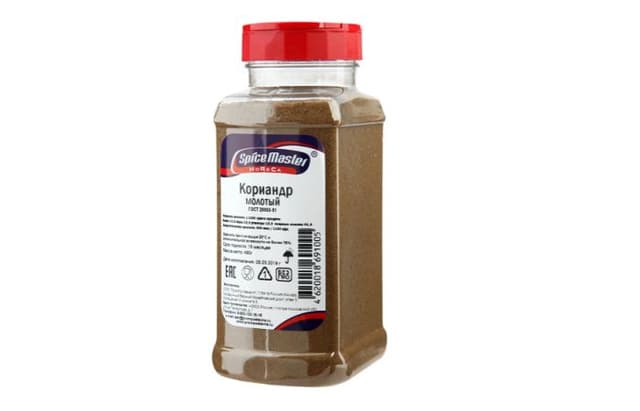 Специи в банках Кориандр молотый, 480г