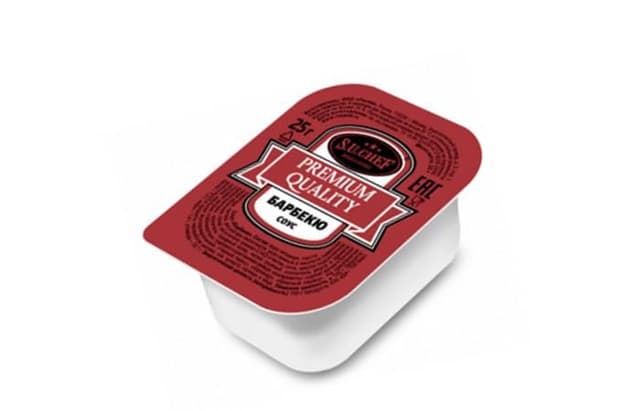 S.U.CHEF – соус барбекю порционный 25г, [коробка 120шт]