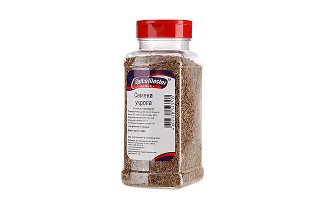 Специи в банках Семена укропа, 350г