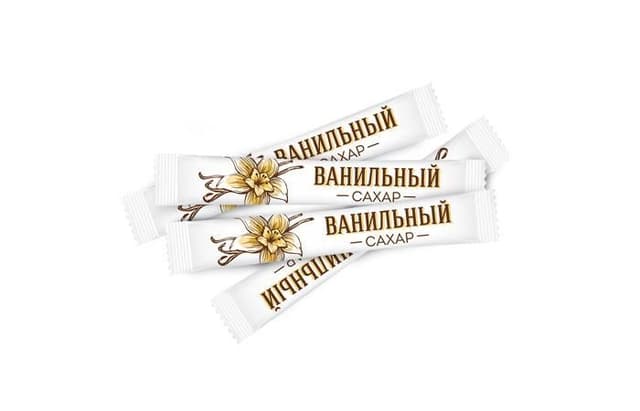 Сахар ванильный порционный стик 5г в коробках по 5кг