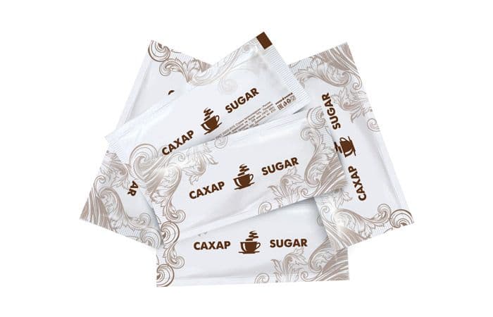 Сахар порционный пакетик 10г стандартный дизайн 10кг 1