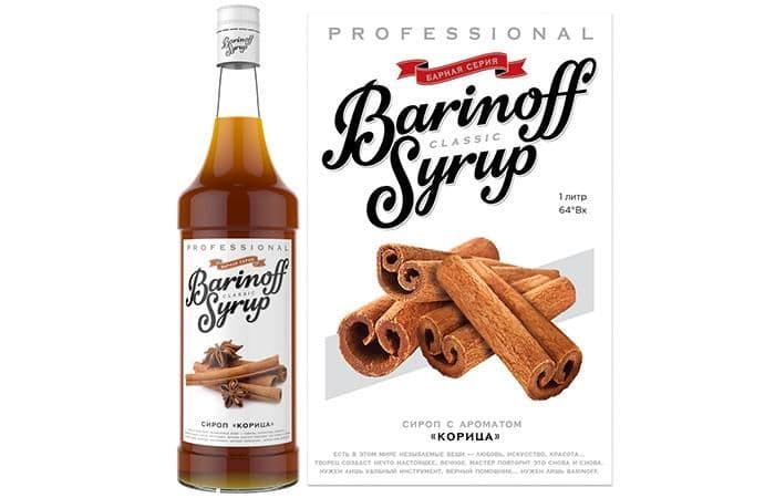 Сироп Баринофф Корица 1л 1