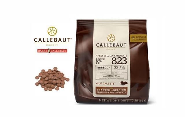Callebaut - Шоколад молочный 33,6% какао 823-RT-D94 0,4кг
