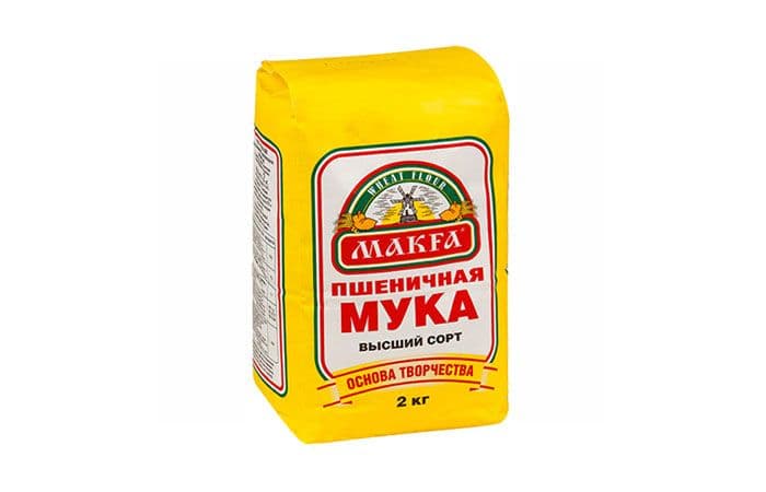 Макфа – мука 2кг в упаковке по 6 штук 1