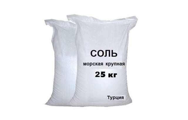 Соль морская AEGEA В2/Соль AEGEA (тип В2) затаренная 25 кг Турция