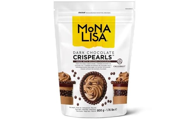 MoNA LISA – Шоколадные драже Crispearls™ Dark (CHD-CC-CRISP-02B) из темного шоколада с хрустящим слоем внутри, 800г по 4шт в коробке