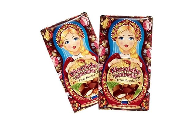 Матрешка - шоколад горький 140х27г