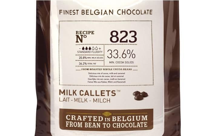 Callebaut - Шоколад молочный 33,6% какао (823NV-595) 10кг 3