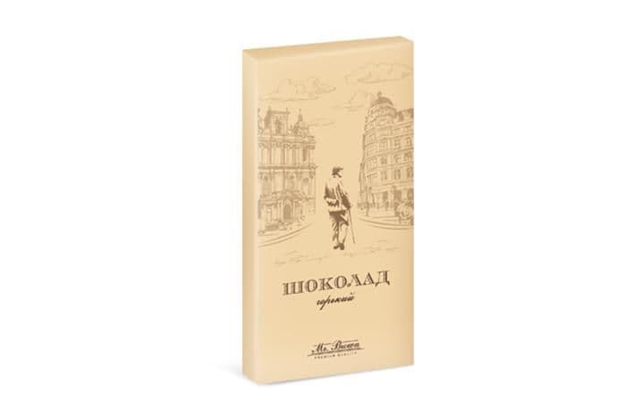 Mr.Brown – шоколад горький в картонной упаковке 25х100г 1