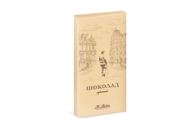 Mr.Brown – шоколад горький в картонной упаковке 25х100г