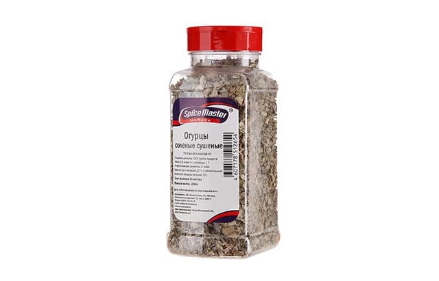 Приправы в банках Огурцы соленые сушеные, 250г