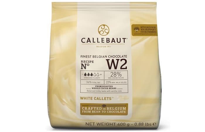 Callebaut - Белый шоколад (W2-E0-D94) 0,4кг 2