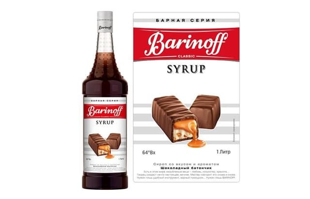 Сироп Баринофф Шоколадный Батончик 1л