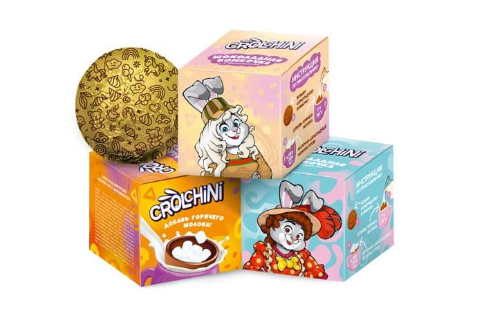 Набор шоколадных шаров с маршмеллоу 6х28г Crolchini 3