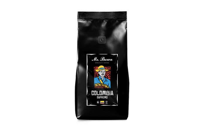 Mr.Brown Specialty Coffee «Colombia Supremo» кофе в зернах 1кг 1