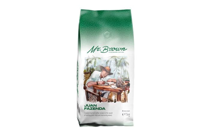 Mr.Brown «Papa Juan Fazenda» кофе в зернах 1кг 1