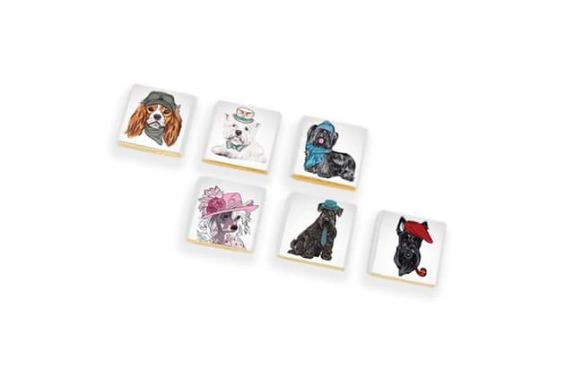 Шоколад коллекционный 1000х5г «Собаки» молочный серебро