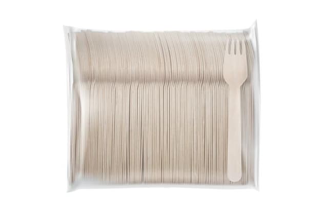 Вилка деревянная 160х29*1,6мм, в упаковке по 100шт [коробка 2900шт]