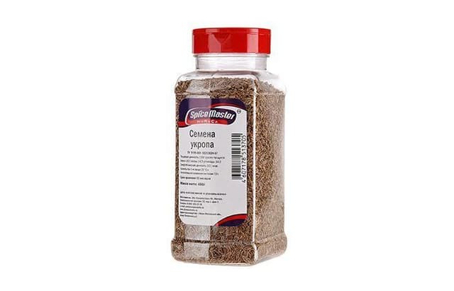 Специи в банках Семена укропа молотые, 430г