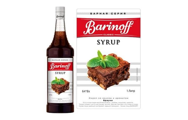 Сироп Баринофф Брауни 1л