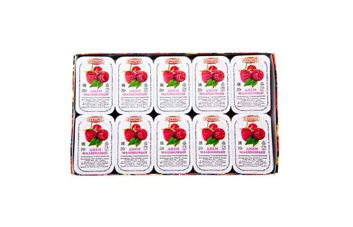 Руконт [малина] джем фруктовый порционный 140х20г 3