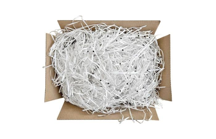 Наполнитель бумажный белый 1