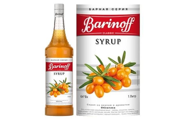Сироп Баринофф Облепиха 1л