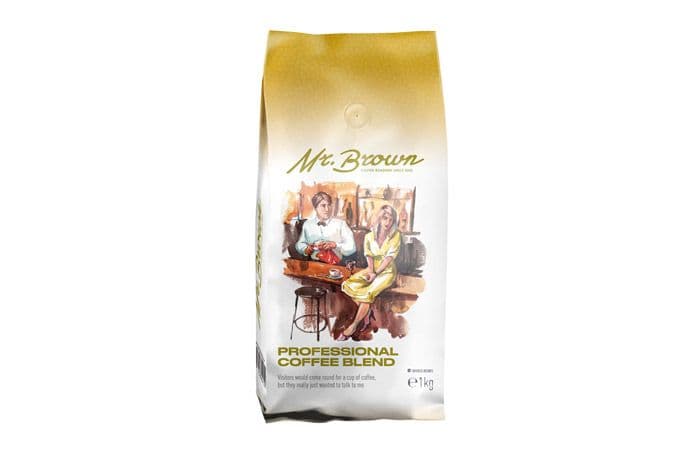 Mr.Brown «Professional Coffee Blend» кофе в зернах 1кг 1