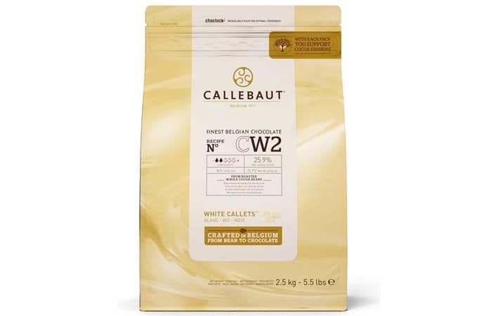 Callebaut - Белый шоколад (CW2-RT-U71) 2,5кг 2