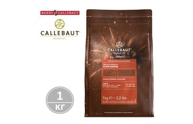 Callebaut – 100% какао-порошок Zestina PLEIN AROME (DCP-22ZEPLA-89B) 1кг