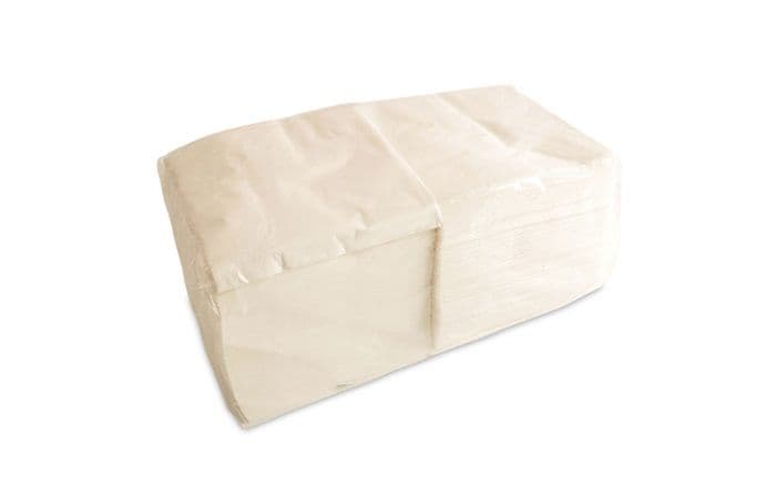 Салфетка бумажная 24х24 белая 2-слойная (250шт/упаковка, 4500/коробка) 1